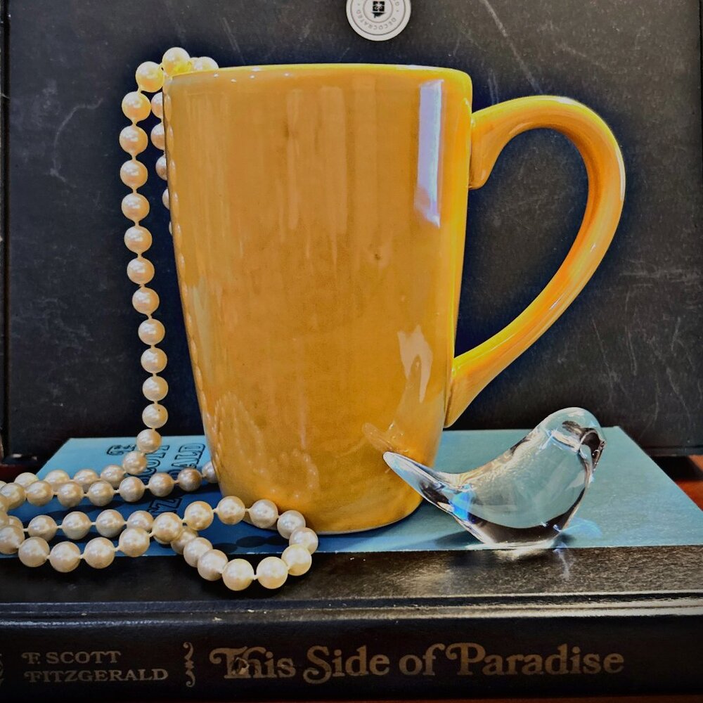 Golden Home 14oz Stoneware Coffee Mug